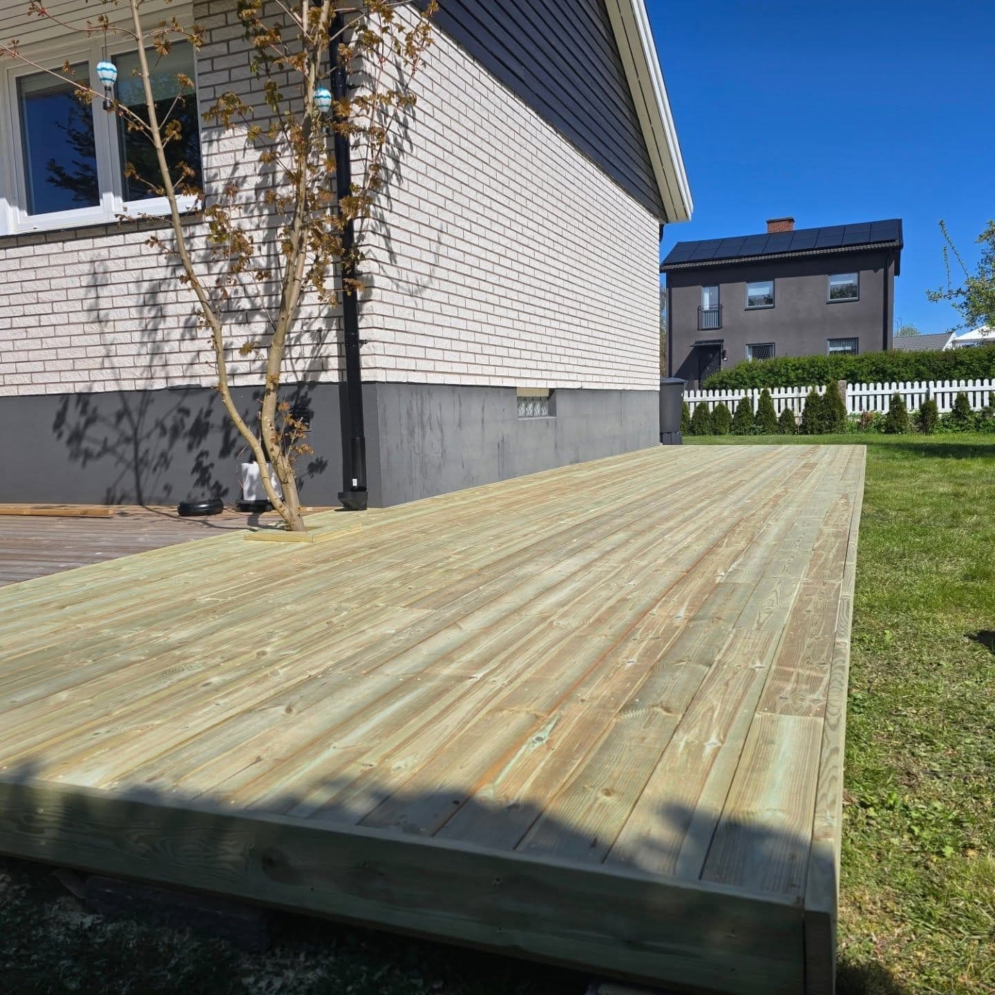 Snickeri — altanbygge i Oskarshamn