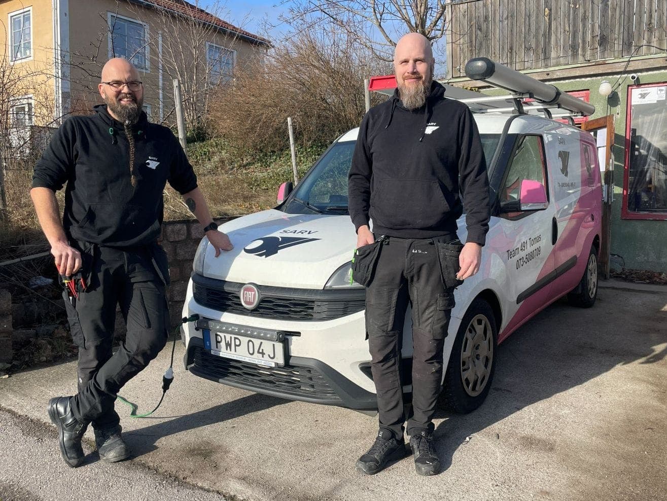 G2V Energi teamet — Tomas och Robert